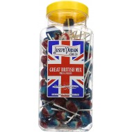 Joseph Dobson & Sons Great British Mega Lollies Jar 90 Count